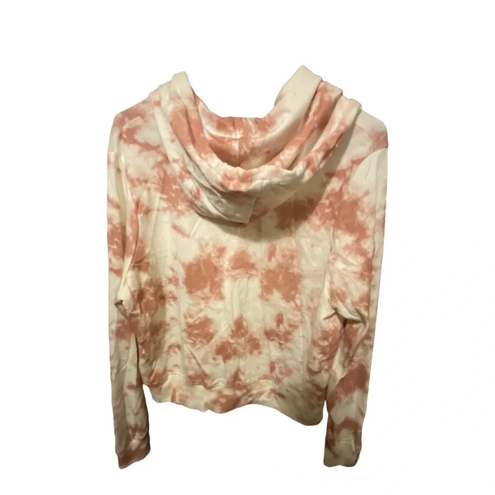 Dickies Tie-Dye Hoodie in Cream and Pink - Picture 6 of 6